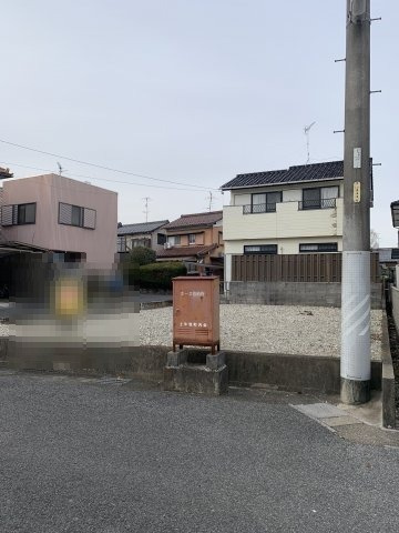 土地　瑞穂市牛牧の前面道路含む現地写真|南側より