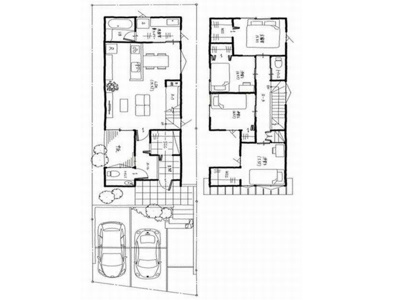 【参考プラン】 | 山科区御陵安祥寺町　売地（建築条件付き）