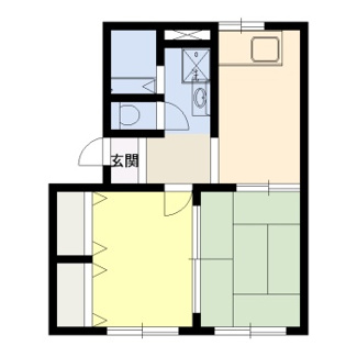 【間取り】 | 第６TGMソファーレB棟