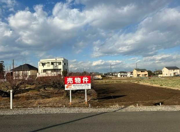 【土地】坂戸市成願寺売地の外観|214坪の広々した土地です