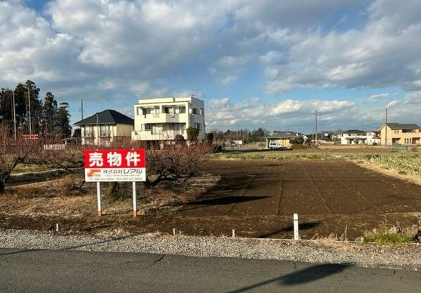 【土地】坂戸市成願寺売地の外観|更地です
