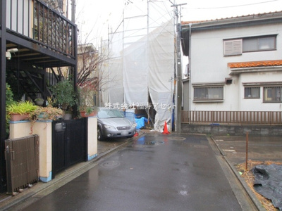 【前面道路含む現地写真】 | 葛飾区南水元1丁目　新築戸建