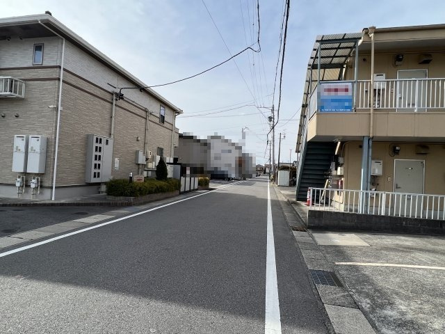 ハピネス神明の周辺|前面接面道路