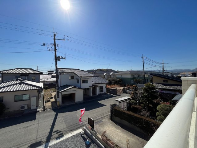 平下平窪5期4棟の展望|前面が道路ですので眺望も良好です◎