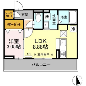 【間取り】 | Ｄ－ｒｏｏｍ岐南町八剣北