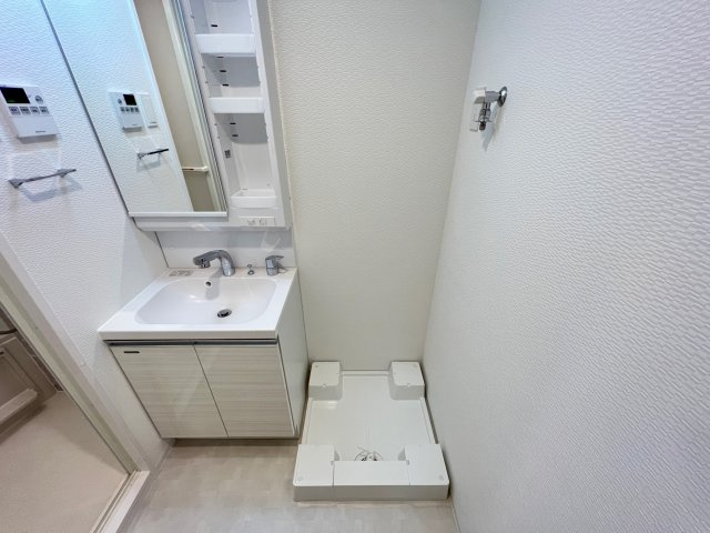 S-RESIDENCE難波大国町Unoの洗面所