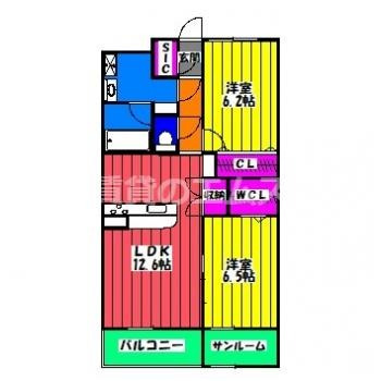 【間取り】 | ブレス筑紫通り北 | ブレス筑紫通り北の間取り
