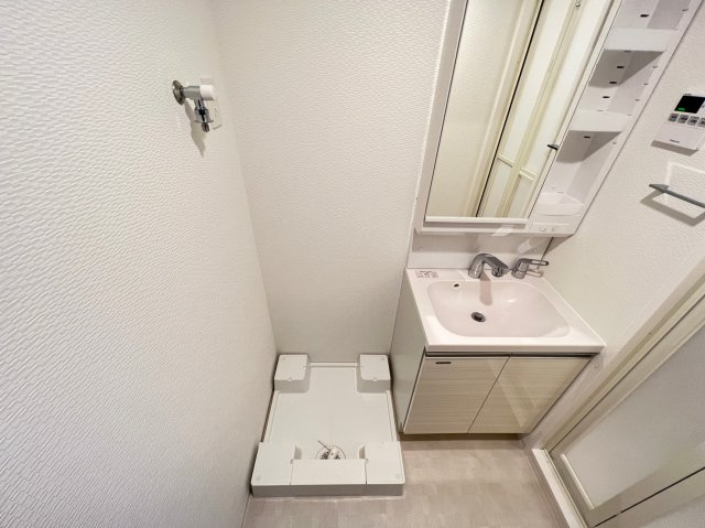 S-RESIDENCE難波大国町Unoの洗面所