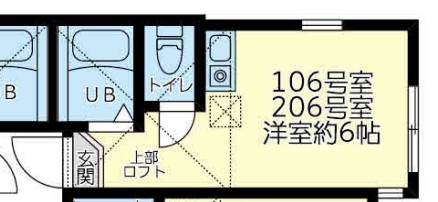 【間取り】 | ユナイト四谷クラウド
