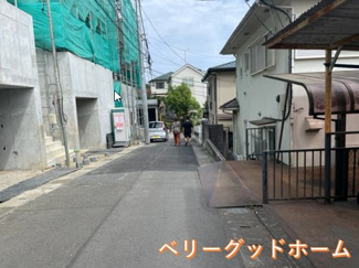 【前面道路含む現地写真】 | 前面道路