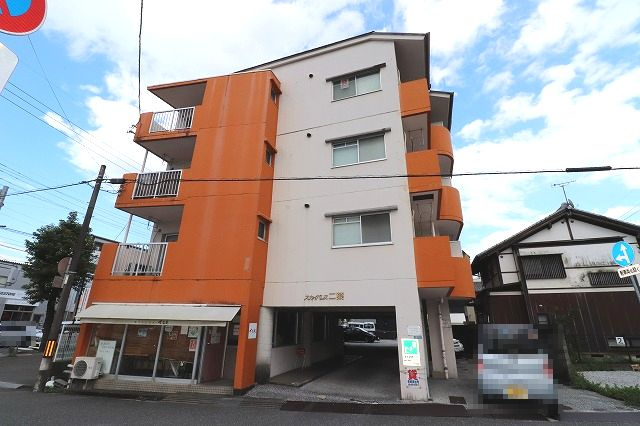 スカイパレス二葉の外観|外観は落ち着いています