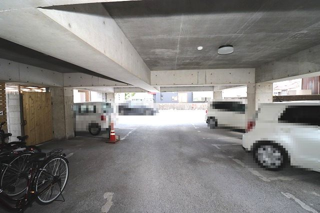 スカイパレス二葉の駐車場|駐車場です