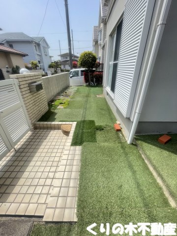 【庭】 | 東門５丁目　貸家 | 簡単な家庭菜園も楽しめるお庭です