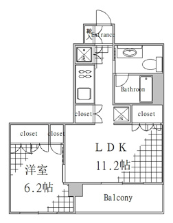 【間取り】 | プレミアムキューブ菊川