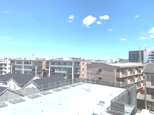エバーライフ箱崎第6の展望|北側にも大きな建物は特にないので、眺望・通風・採光良好です！