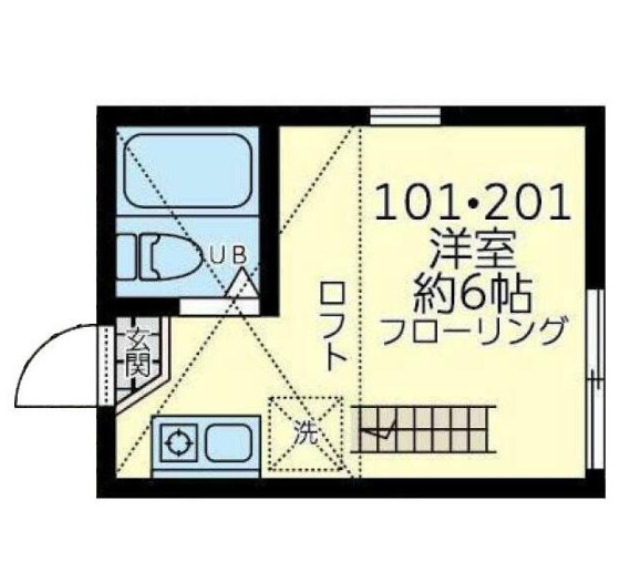 【間取り】 | ユナイト新横浜トーマス・グラバー