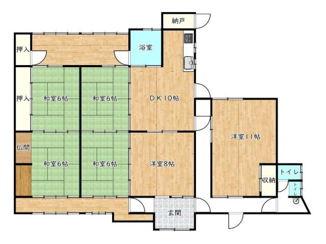 【間取り】 | たつの市揖保町松原／中古戸建