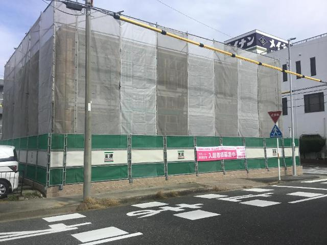 グラティテュードの外観|建築現場
