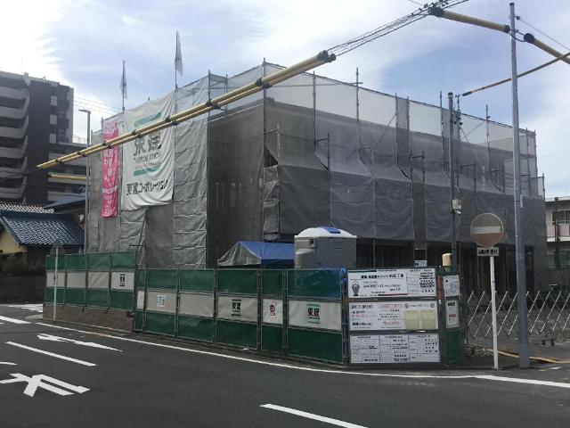 グラティテュードの外観|建築現場