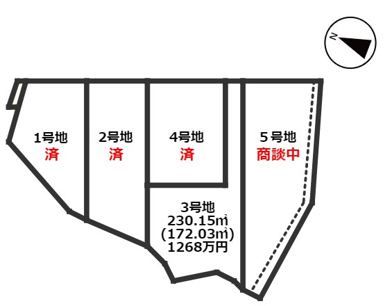 草津市岡本町　売土地
