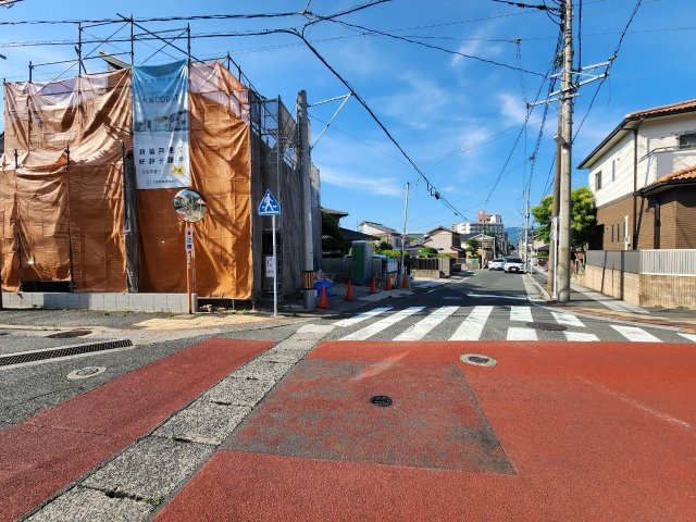 SUN COURT－サンコート－門司区西新町１丁目　【門司区　新築戸建て】の前面道路含む現地写真|現地撮影　2023,6,17　SUN COURT－サンコート－門司区西新町１丁目　【門司区　新築戸建て】