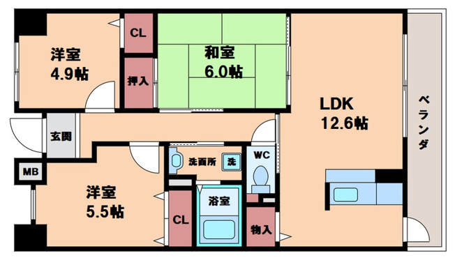 【間取り】 | ココスヒルズ