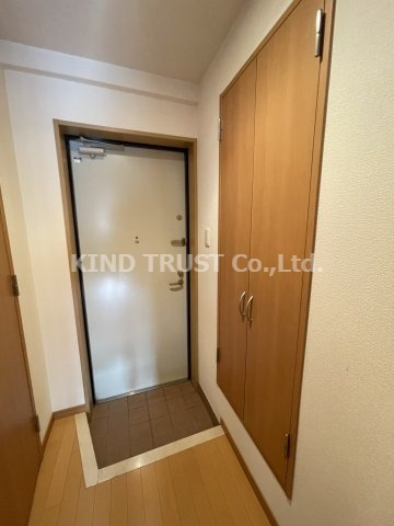 天満泉マンションの玄関|シンプルで使いやすい玄関です