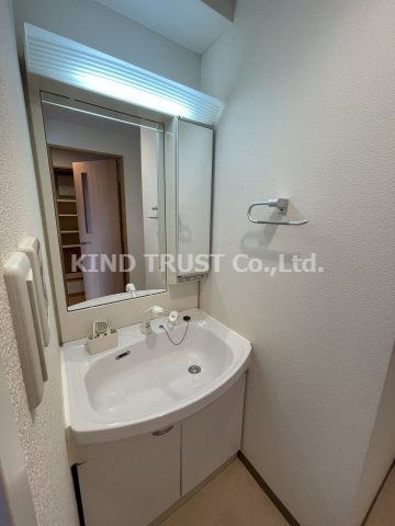 天満泉マンションの洗面所|使いやすい洗面所です