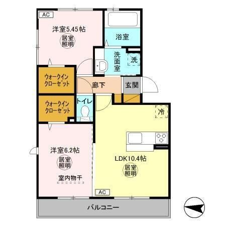 【間取り】 | パレスオン