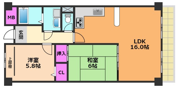 【間取り】 | リアライズ高槻