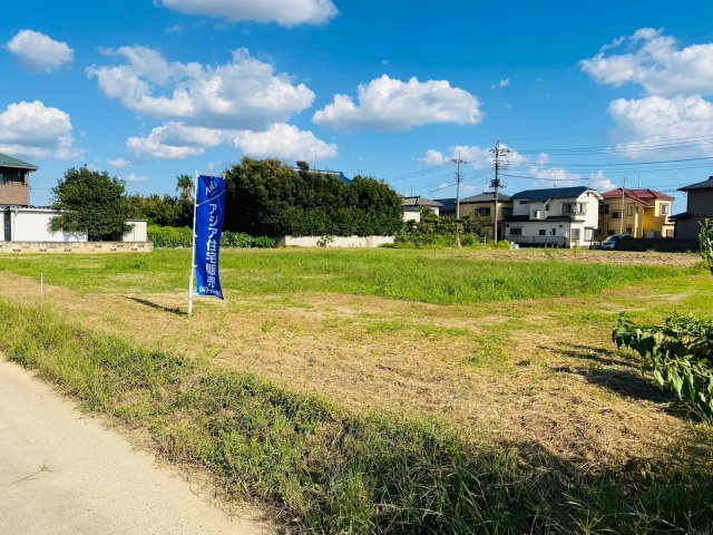 越谷市向畑　売地の外観
