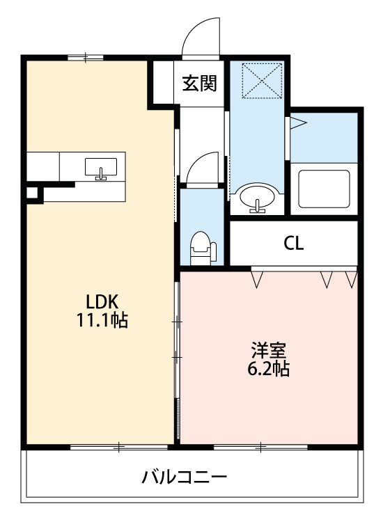 Style Y East　　刈谷市の賃貸ならクラスホーム刈谷店の間取り