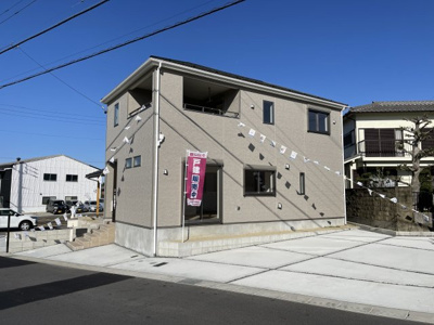 【外観】 | 守山区下志段味第8 全1棟 1号棟＜仲介手数料無料＞下志段味小・志段味中　新築一戸建て | 〈内覧予約キャンペーン実施中！〉マックスバリュde住まい相談までご連絡下さい。
