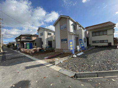 【外観】 | 守山区中志段味4期　全2棟　＜仲介手数料無料＞志段味東小・志段味中　新築一戸建て | 新築戸建の事はマックバリュで住まい相談へお任せください。