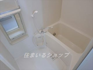 安芸高田市八千代町下根のアパートの浴室