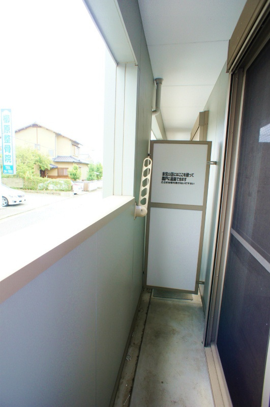 グランドアマレーⅡ番館のバルコニー|落ち着いた時間を過ごせるバルコニーです※別号室の写真です