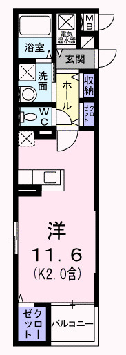 サニーフォルネの間取り