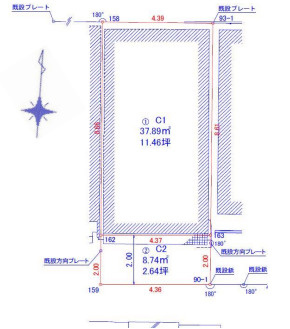 【外観】 | 北区黒崎町土地（建付地）