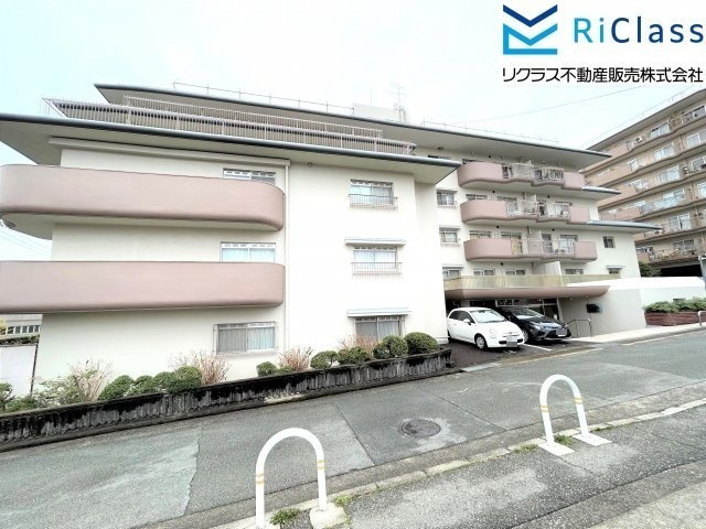 朝日ヶ丘レックスマンション2号棟の外観|外観もきれいです