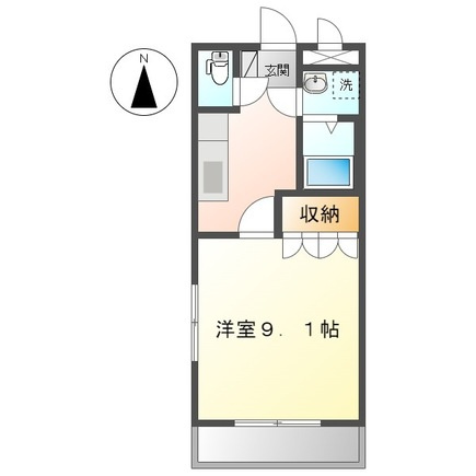ボヌール鍋山の間取り