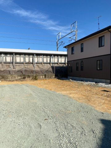 2区画分譲地　豊橋市　北側の外観