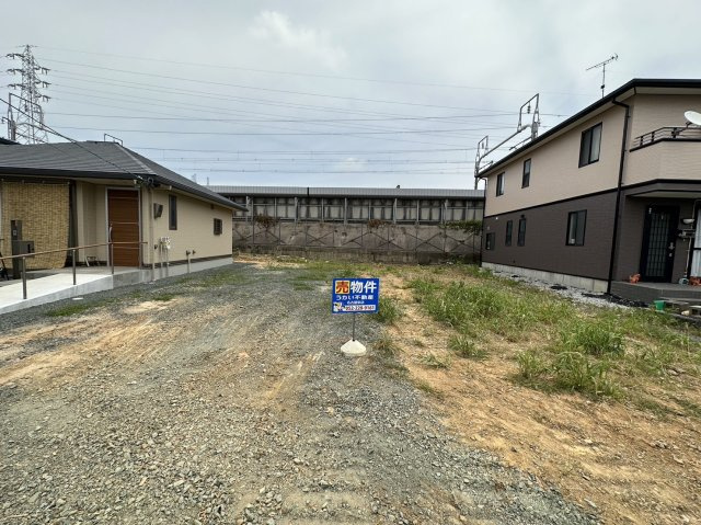 2区画分譲地　豊橋市　北側の外観