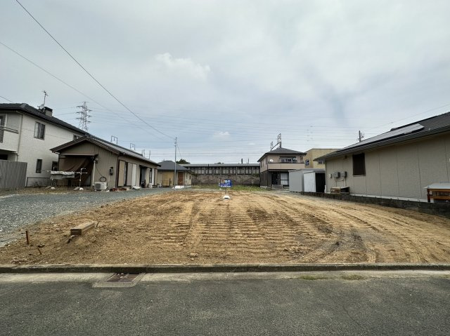 2区画分譲地　豊橋市　北側の外観