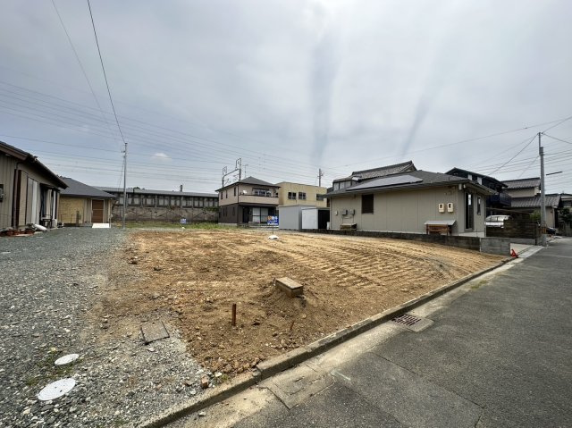 2区画分譲地　豊橋市　北側の外観