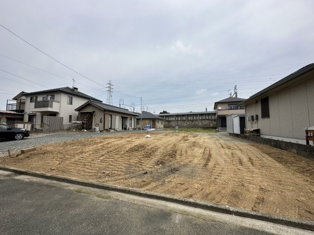 2区画分譲地　豊橋市　北側の外観