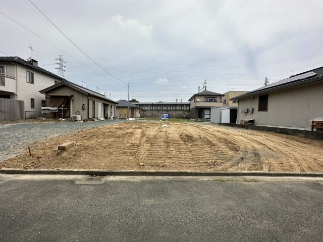 2区画分譲地　豊橋市　北側の外観