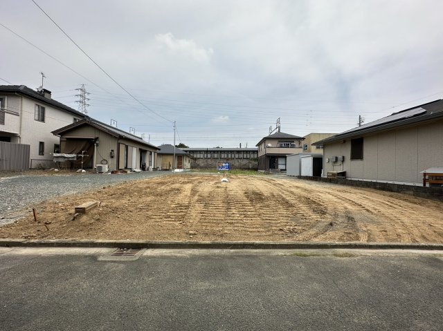 2区画分譲地　豊橋市　北側の外観