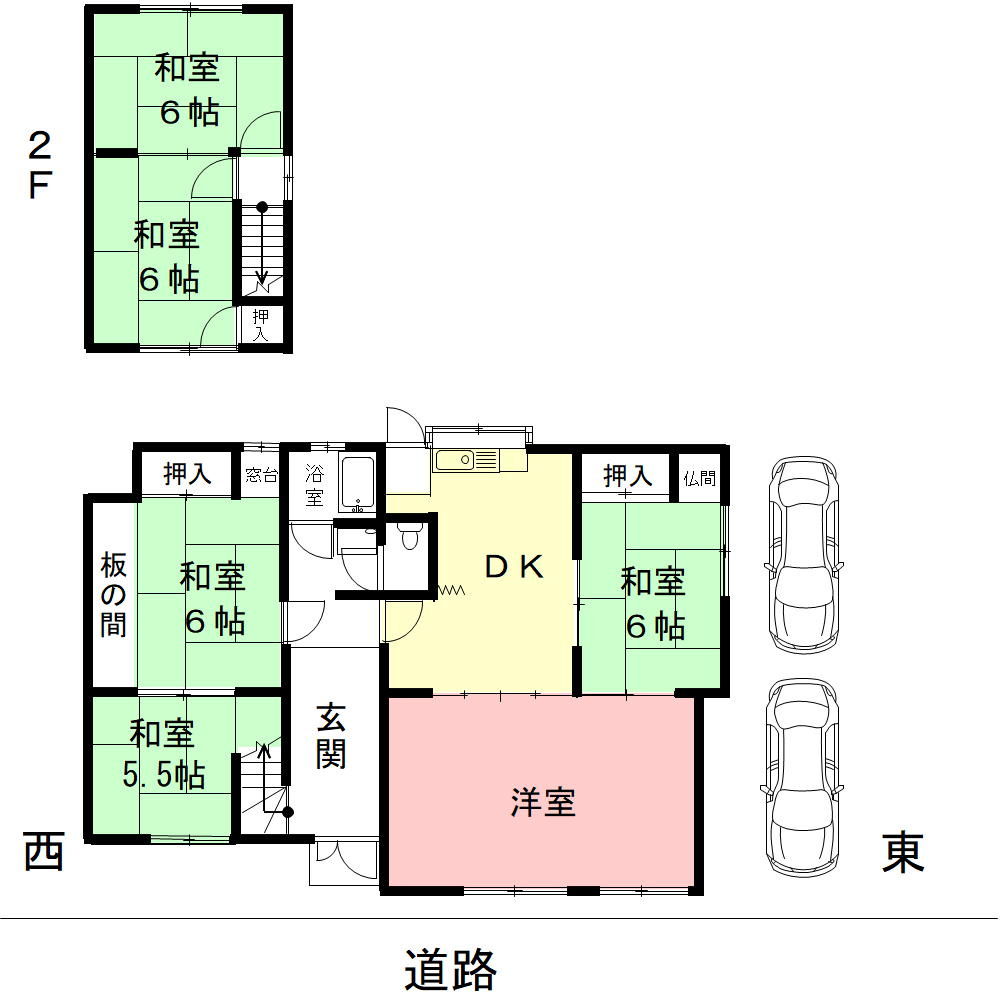 ６０２５３　岐阜市三田洞東戸建