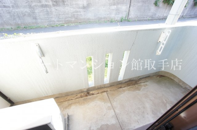 エビハラビルのバルコニー