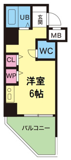 【間取り】 | YKハイツ松の内 | 間取り